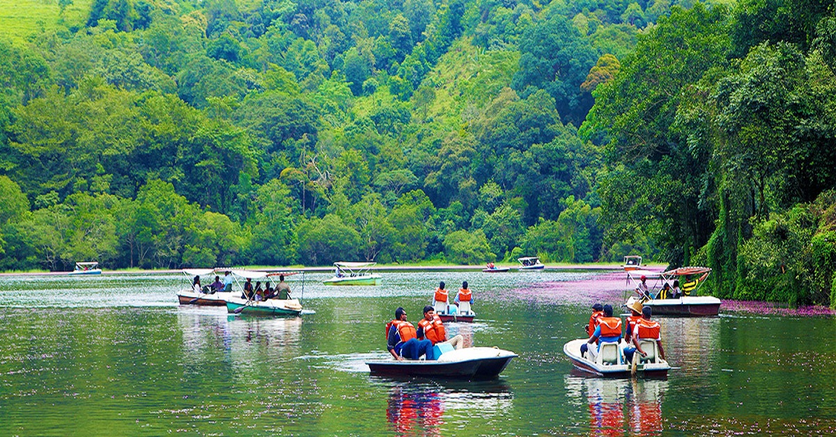 Boating at Pookode